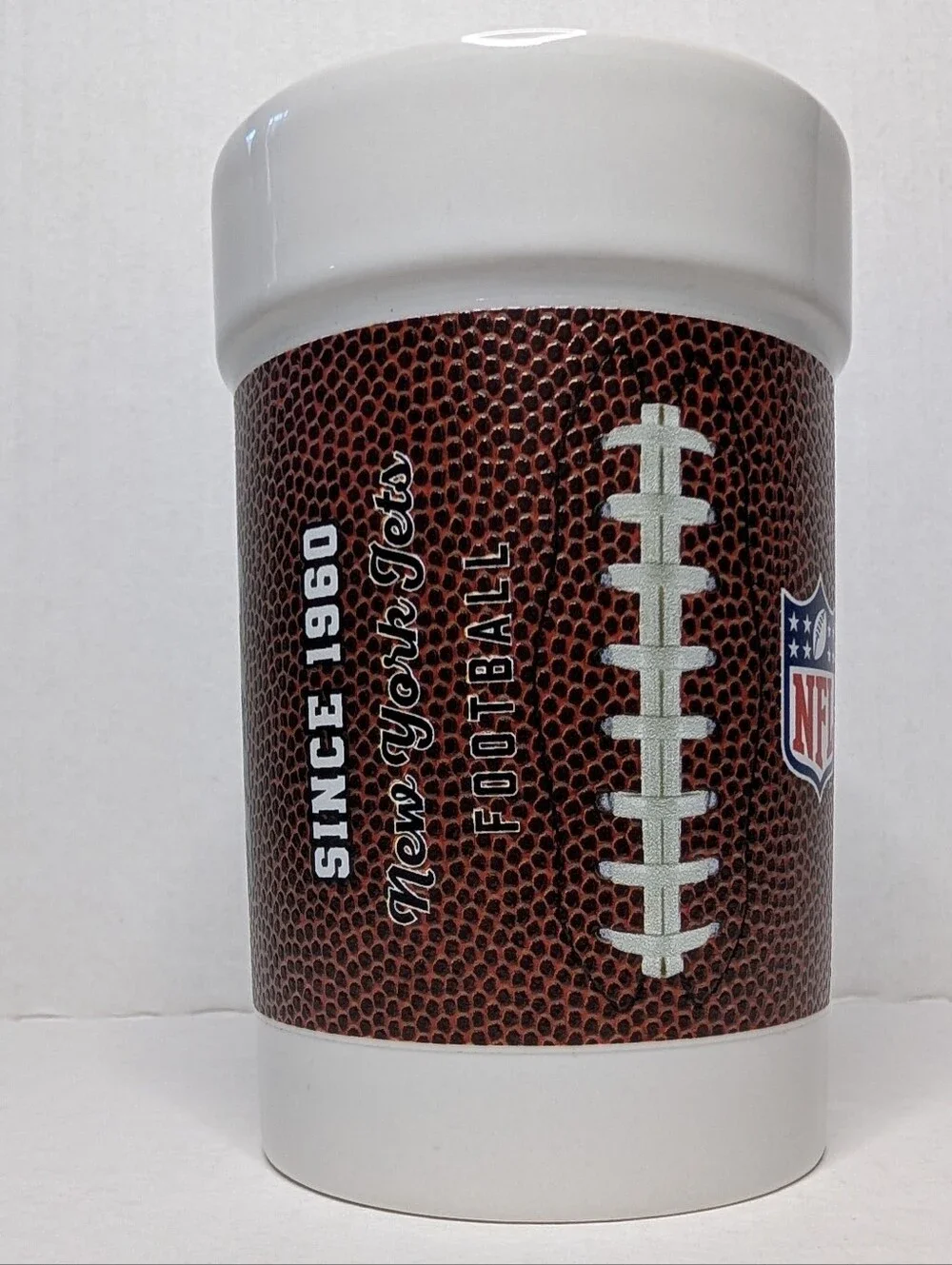 New York Jets NFL Football Green & White Ceramic Coffee Mug 15oz BRAND NEW